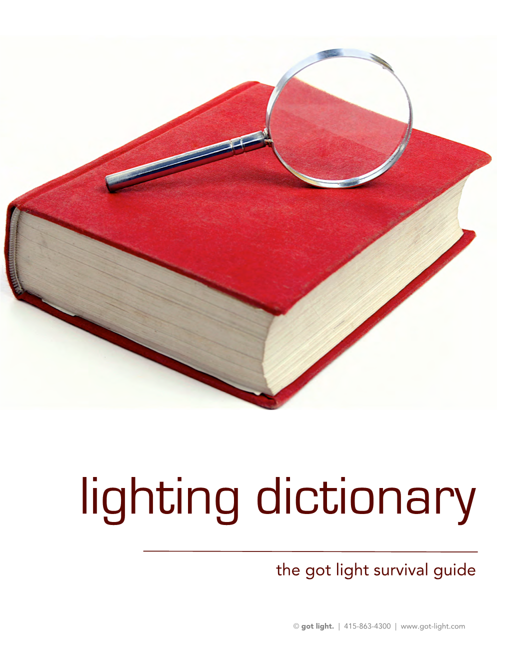 Lighting Dictionary
