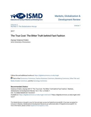 The True Cost: the Bitter Truth Behind Fast Fashion