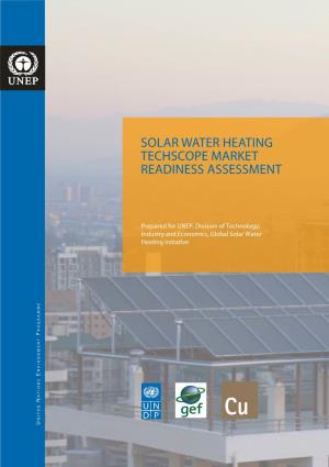 Solar Water Heating Techscope Market
