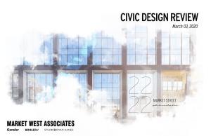 CIVIC DESIGN REVIEW March 03, 2020
