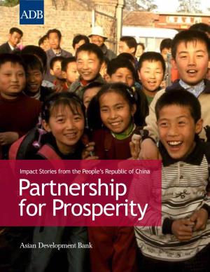 Impact Stories from the People's Republic of China: Partnership For