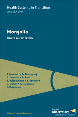 Mongolia Health System Review