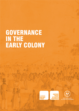 Governance in the Early Colony
