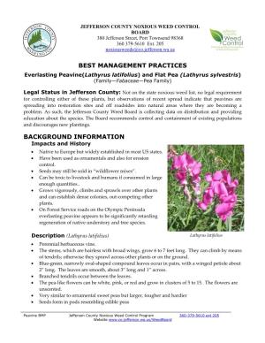 King County Noxious Weed Control Program