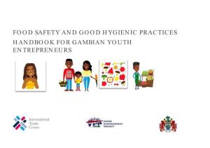 Food Safety and Good Hygienic Practices Handbook for Gambian