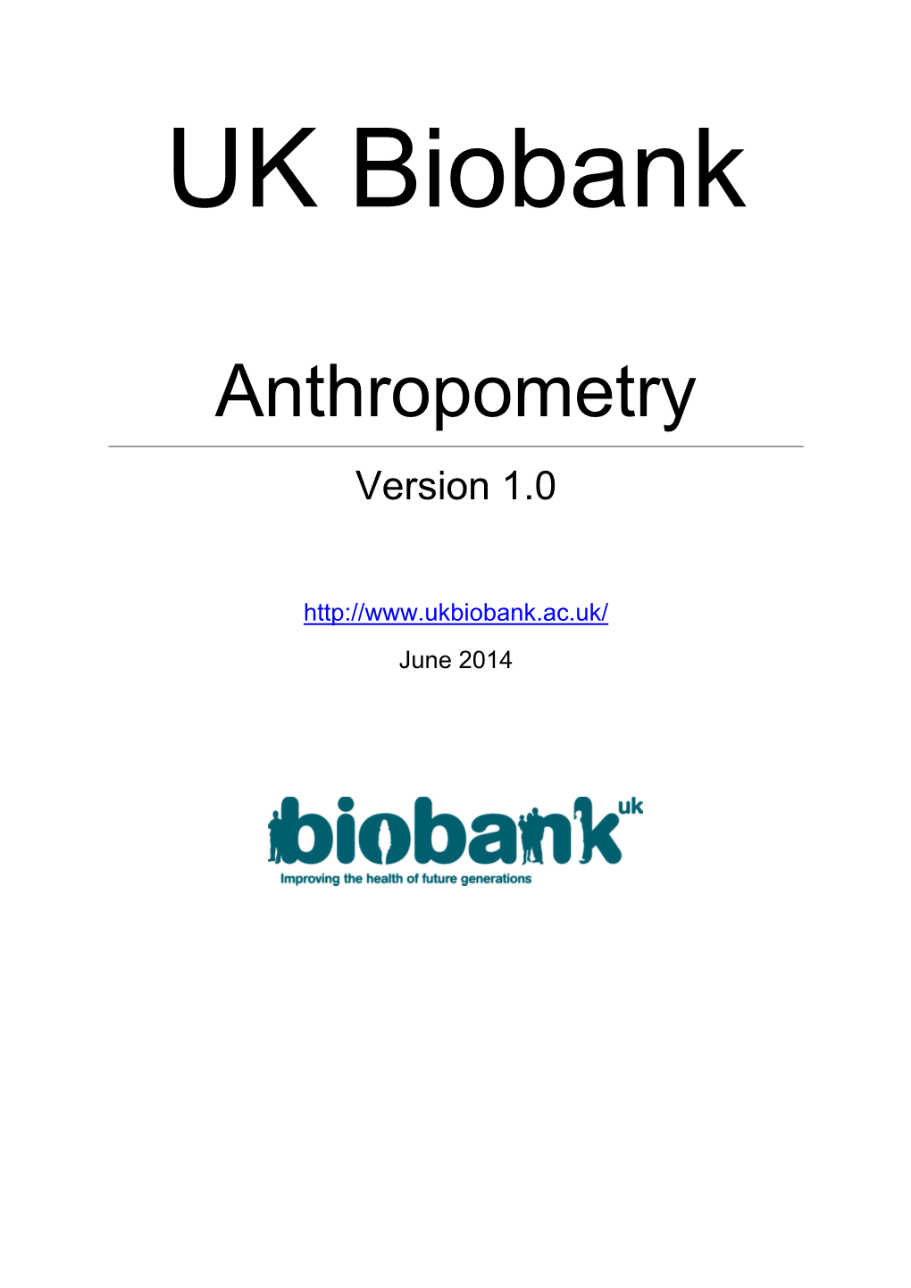 Anthropometry Version 1.0