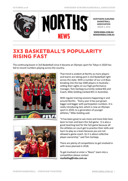 Norths News October 2018