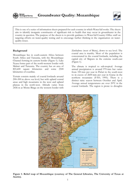 Groundwater Quality: Pakistan