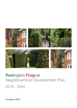 Redington Frognal Neighbourhood Development Plan 2019 - 2044