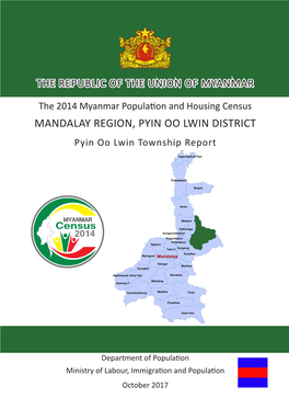 MANDALAY REGION, PYIN OO LWIN DISTRICT Pyin Oo Lwin Township Report