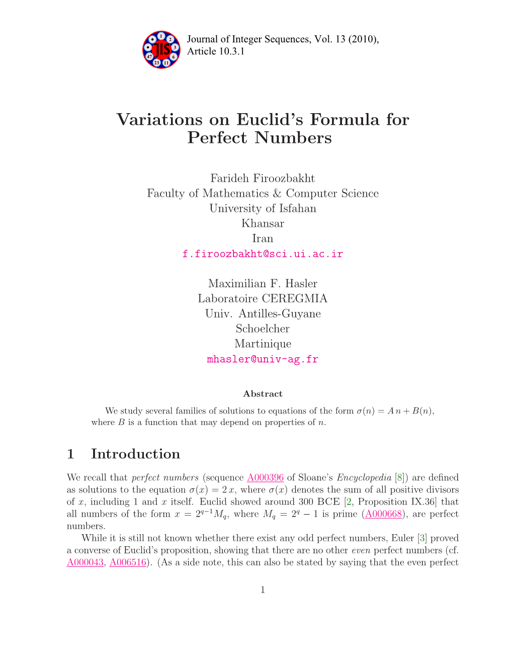 variations-on-euclid-s-formula-for-perfect-numbers-docslib