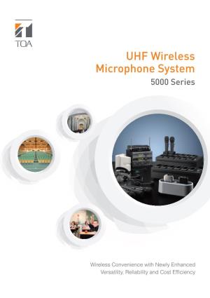 UHF Wireless Microphone System 5000 Series