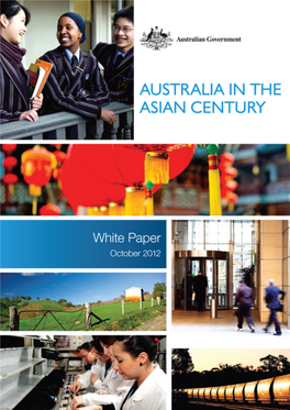 Australia in the Asian Century White Paper