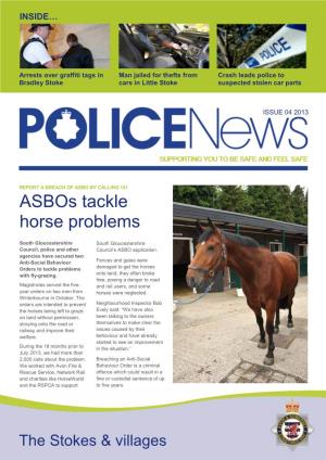Asbos Tackle Horse Problems