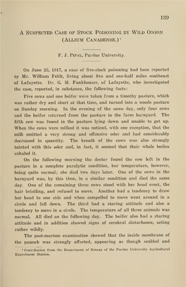 Proceedings of the Indiana Academy of Science