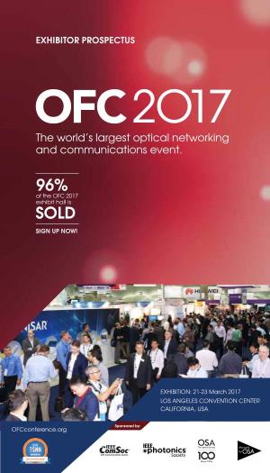 The World's Largest Optical Networking and Communications Event