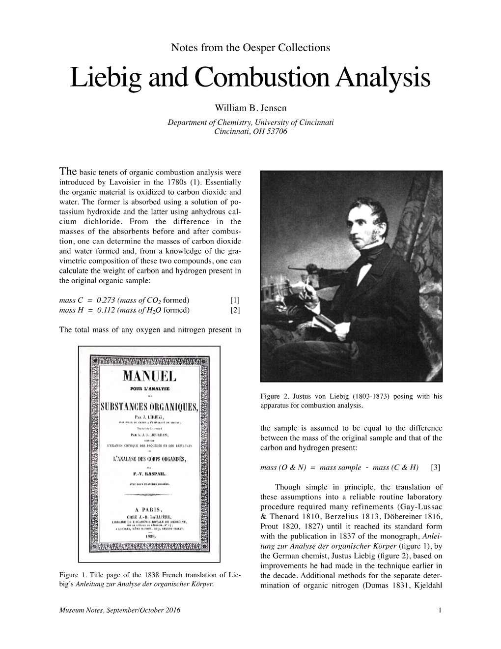 268. Combustion Analysis