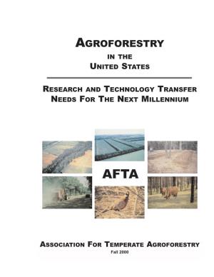 Agroforestry in the United States