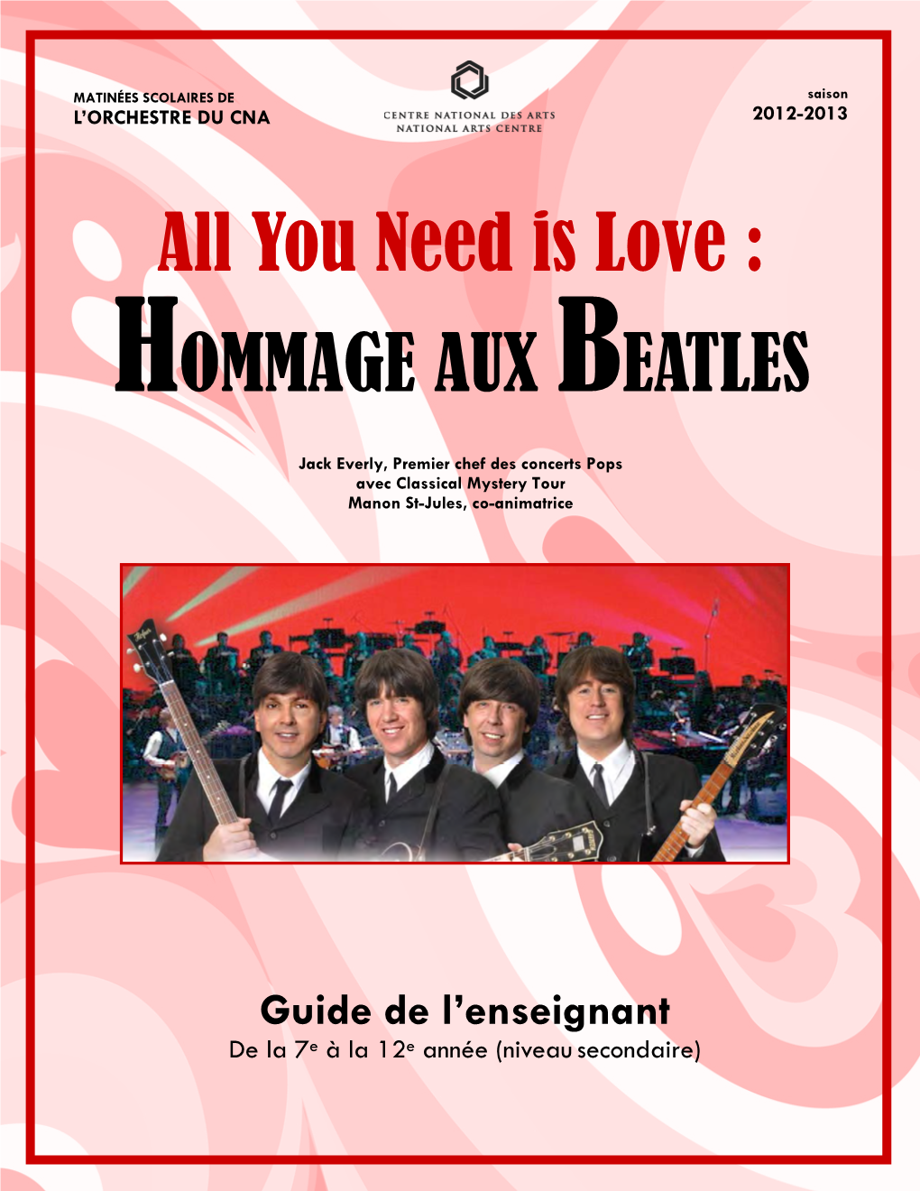 You Need Is Love : HOMMAGE AUX BEATLES