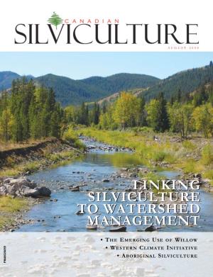Linking Silviculture to Watershed Management