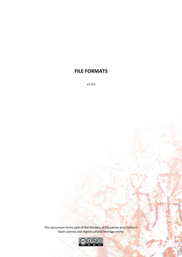 File Formats