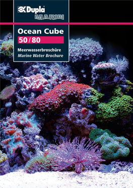 Ocean Cube 50 / 80 Meerwasserbroschüre Marine Water Brochure 2 3