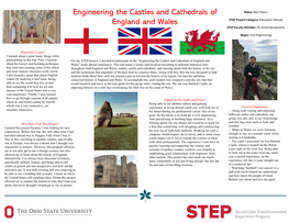 Engineering the Castles and Cathedrals of England and Wales