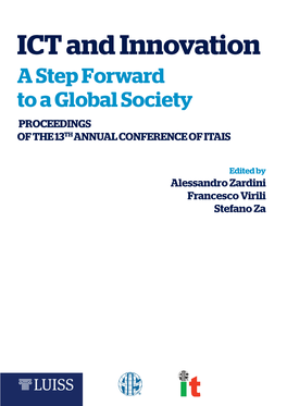 ICT and Innovation a Step Forward to a Global Society PROCEEDINGS of the 13TH ANNUAL CONFERENCE of ITAIS