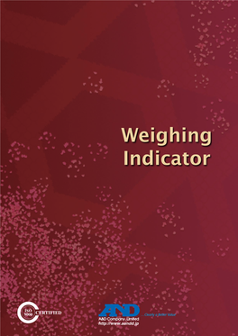 Weighing Indicator