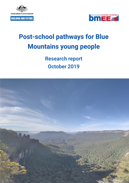 Post-School Pathways for Blue Mountains Young People