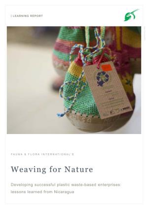 Weaving for Nature