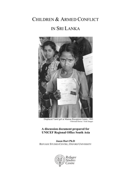 Children & Armed Conflict in Sri Lanka