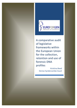 A Comparative Audit of Legislative Frameworks Within the European