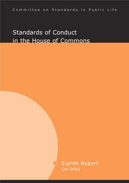 Standards of Conduct in the House of Commons