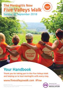 Five Valleys Walk Sunday 30 September 2018