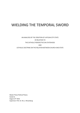Wielding the Temporal Sword