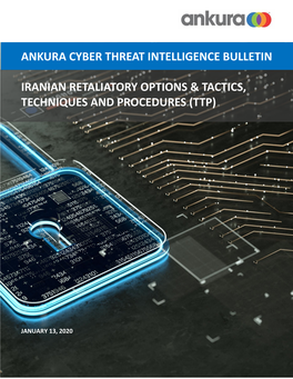 Ankura Cyber Threat Intelligence Bulletin