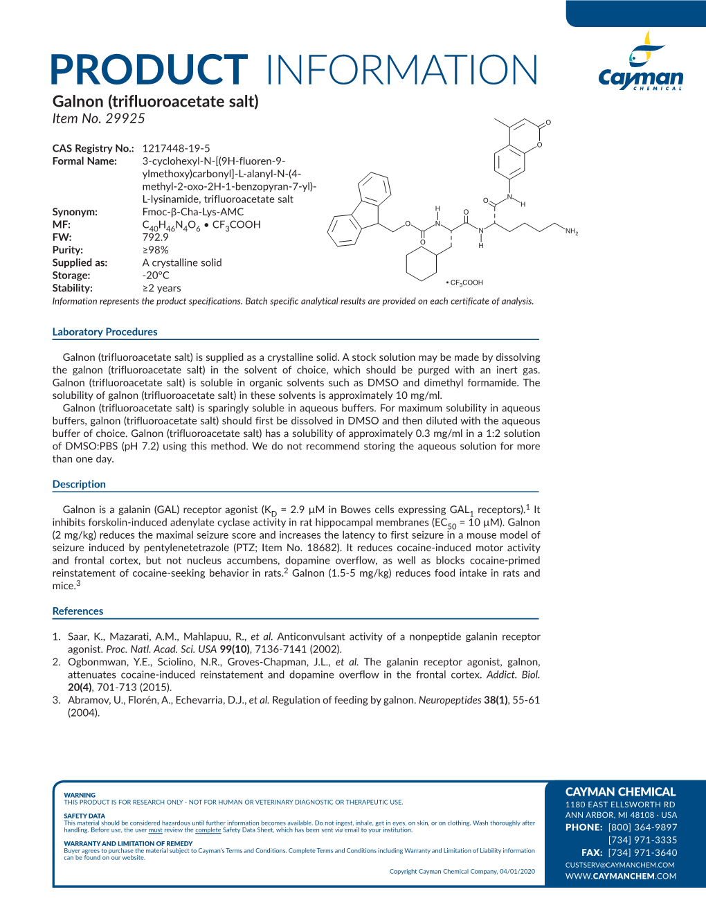 Download Product Insert (PDF)