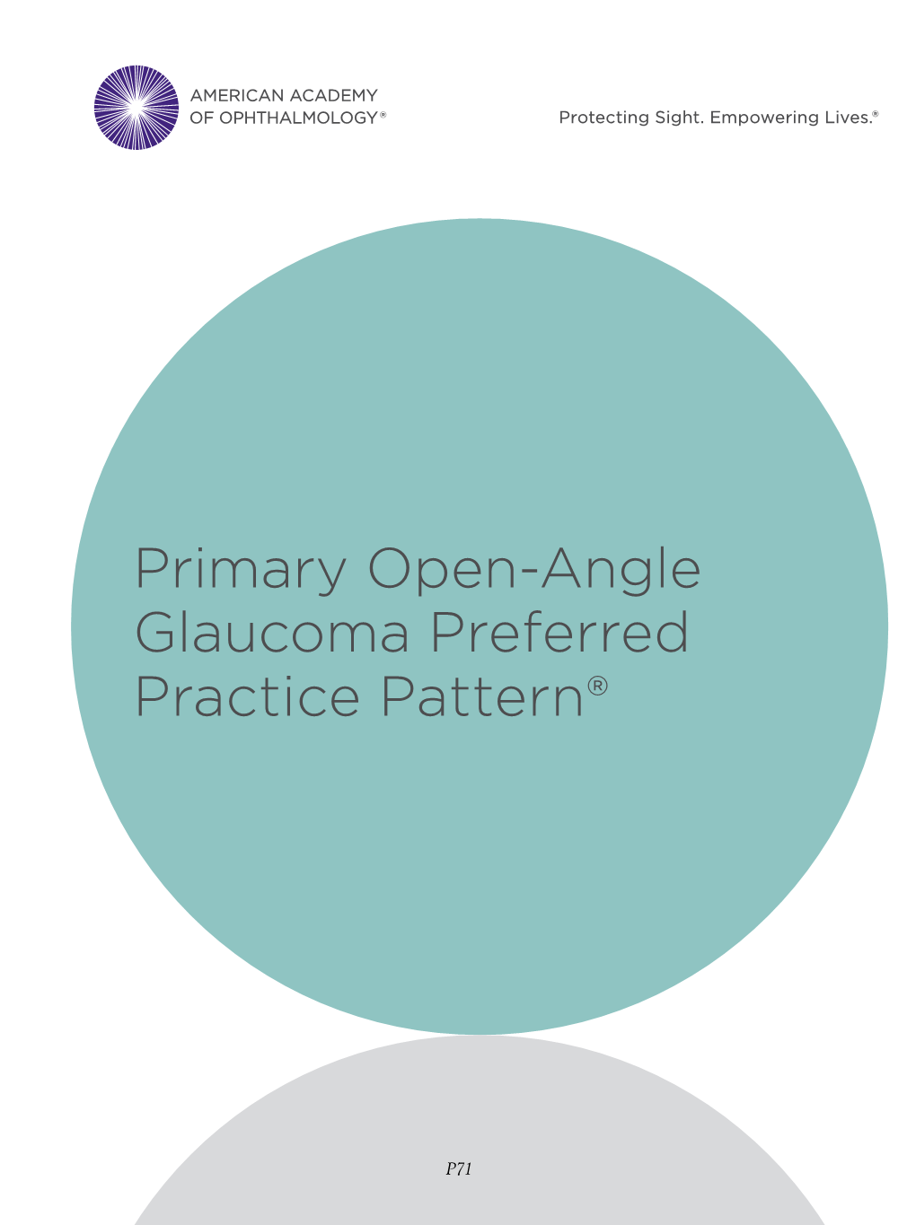 Primary Open-Angle Glaucoma Preferred Practice Pattern®