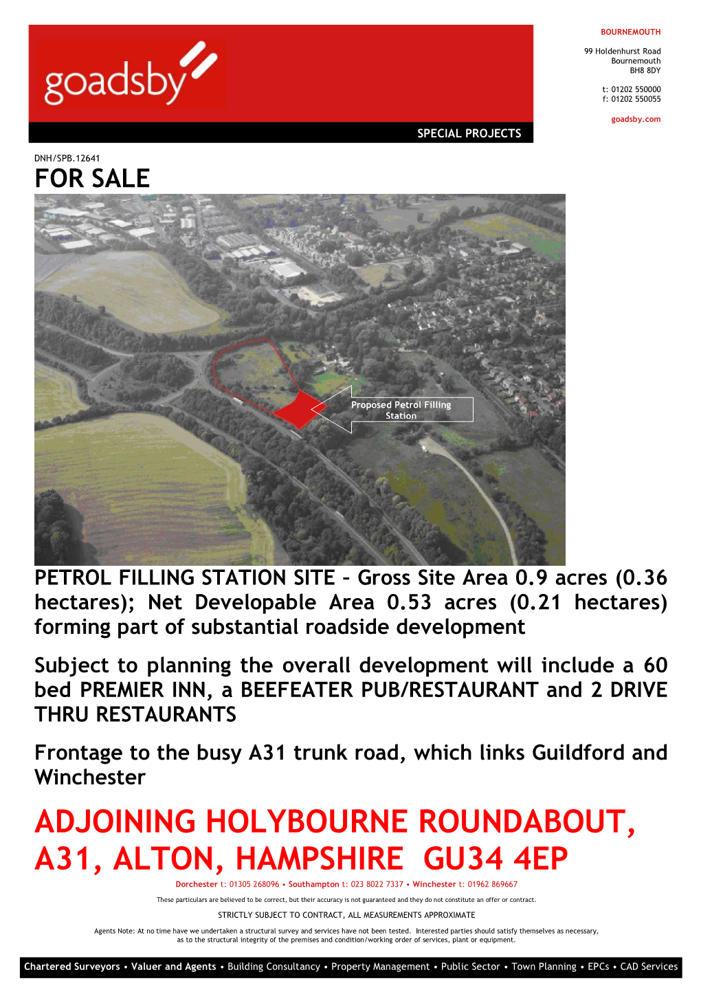 Adjoining Holybourne Roundabout, A31, Alton, Hampshire Gu34 4Ep