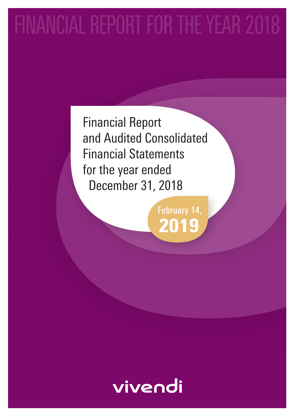 Financial Report for the Year 2018