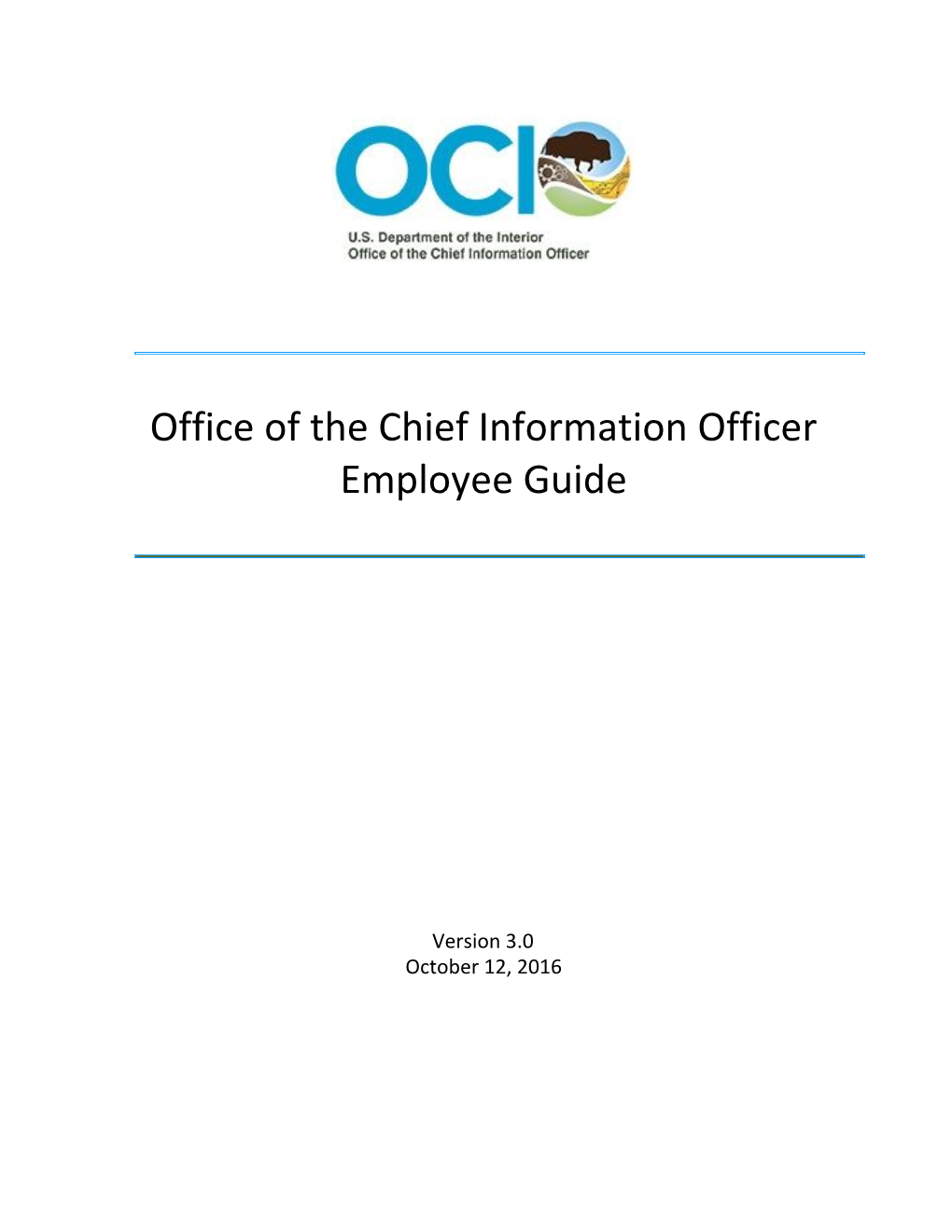 Office of the Chief Information Officer Employee Guide