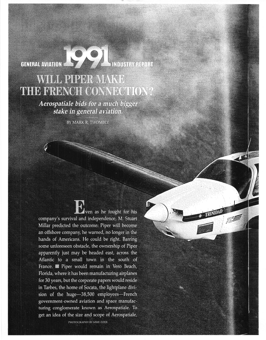 1991: AOPA Pilot TB Article
