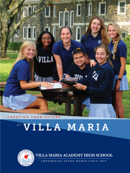 Viewbook: Creating Your Future at Villa Maria