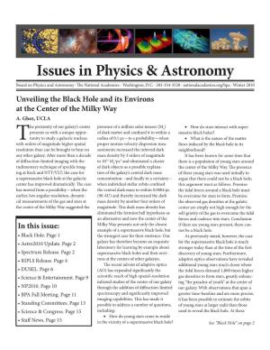 Issues in Physics & Astronomy
