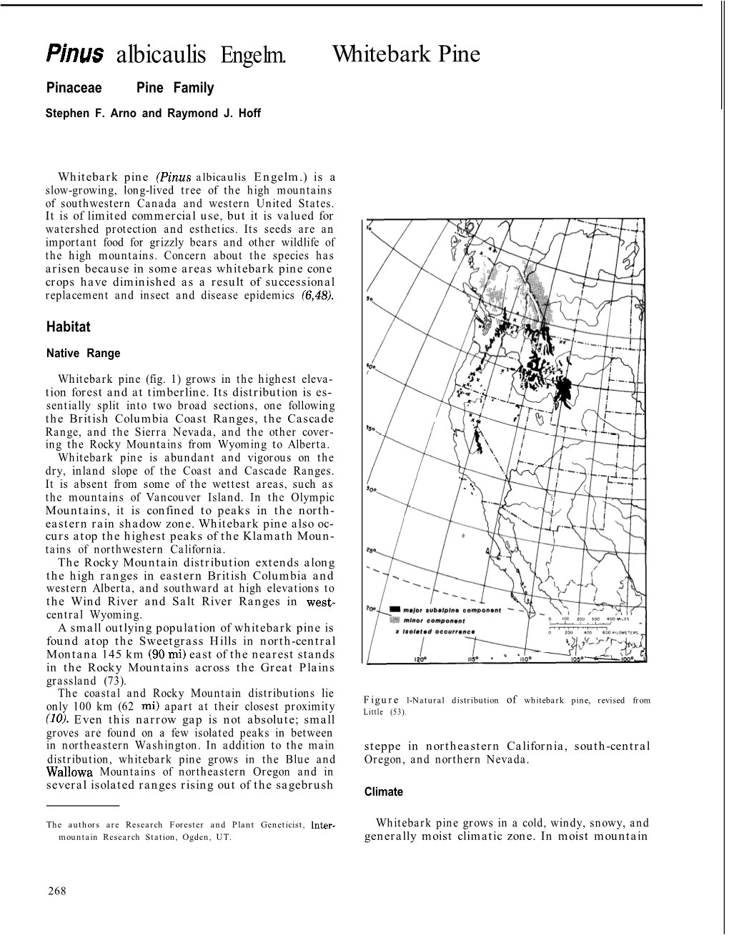 USDAFS Silvics of North America