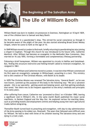 The Life of William Booth