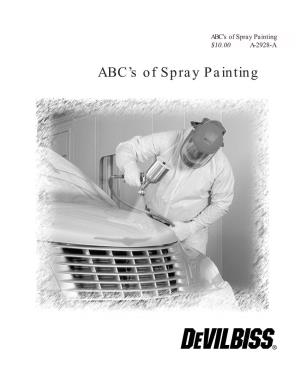 ABC's of Spray Painting