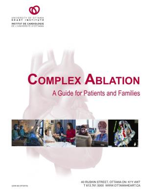 Complex Ablation a Guide for Patients and Families