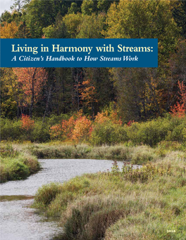 Living in Harmony with Streams: a Citizen’S Handbook to How Streams Work